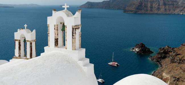 Santorini Caldera Catamaran