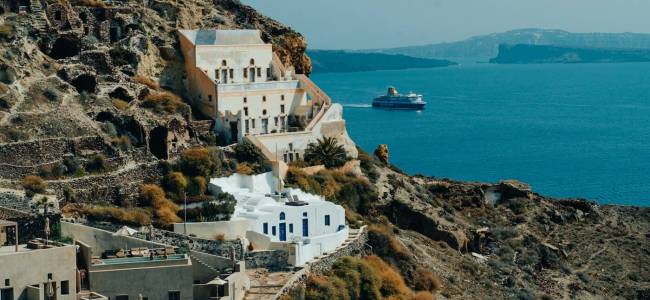 Santorini Caldera Catamaran