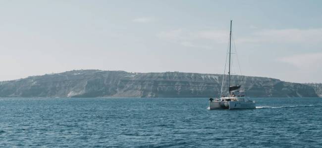 Santorini Caldera Catamaran